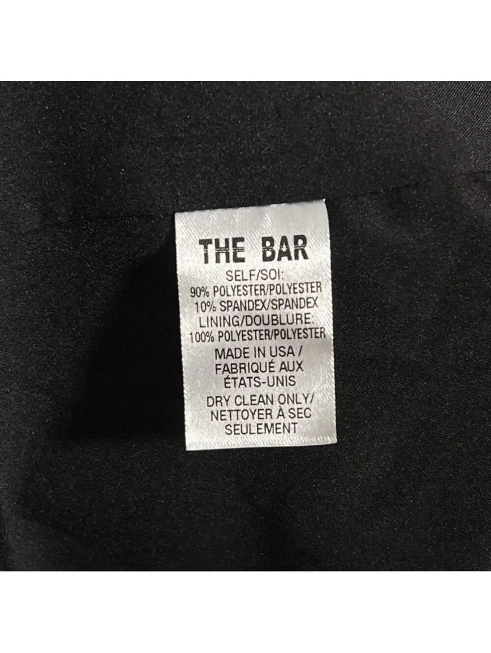 Black Velvet Strapless Mini Dress – Size 2 - Picture 8 of 8